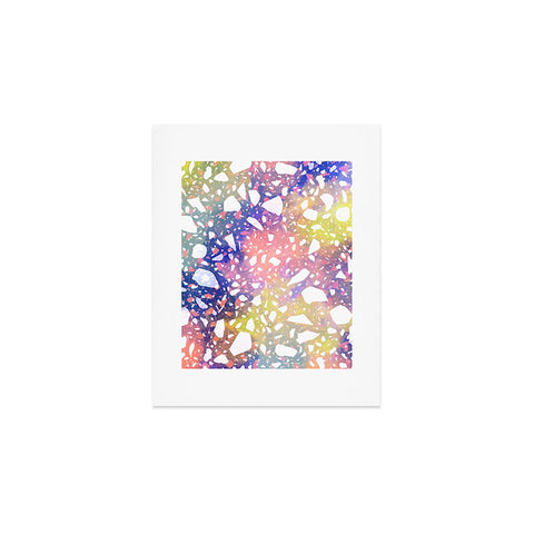 Marta Barragan Camarasa Modern colorful terrazzo 03 Art Print