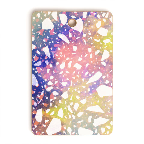 Marta Barragan Camarasa Modern colorful terrazzo 03 Cutting Board Rectangle