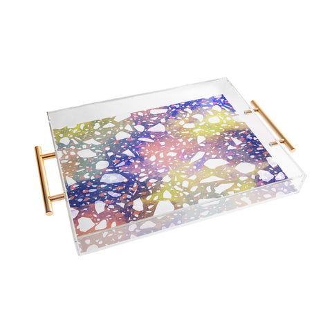 Marta Barragan Camarasa Modern colorful terrazzo 03 Acrylic Tray