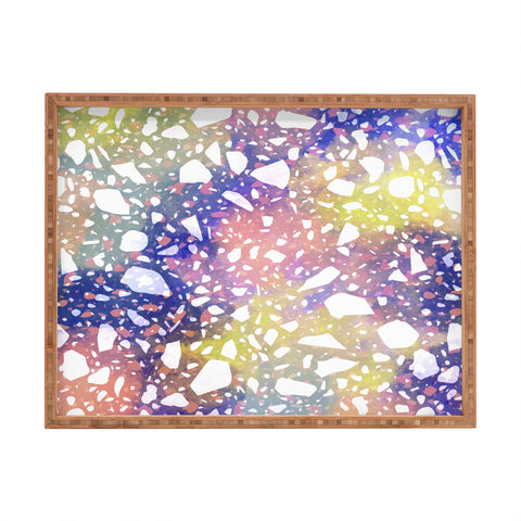 Marta Barragan Camarasa Modern colorful terrazzo 03 Rectangular Tray