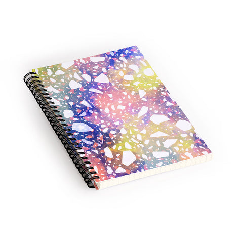 Marta Barragan Camarasa Modern colorful terrazzo 03 Spiral Notebook