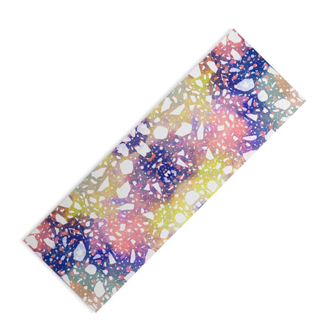 Marta Barragan Camarasa Modern colorful terrazzo 03 Yoga Mat