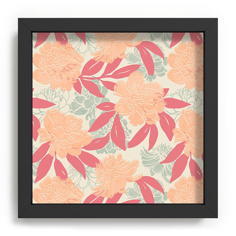 Marta Barragan Camarasa Modern floral PFC24 Recessed Framing Square