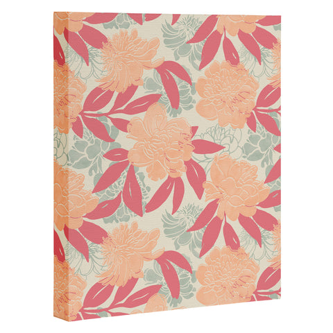 Marta Barragan Camarasa Modern floral PFC24 Art Canvas