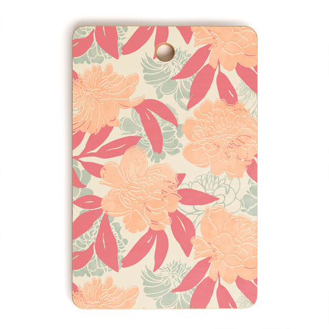 Marta Barragan Camarasa Modern floral PFC24 Cutting Board Rectangle