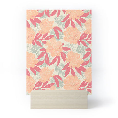Marta Barragan Camarasa Modern floral PFC24 Mini Art Print