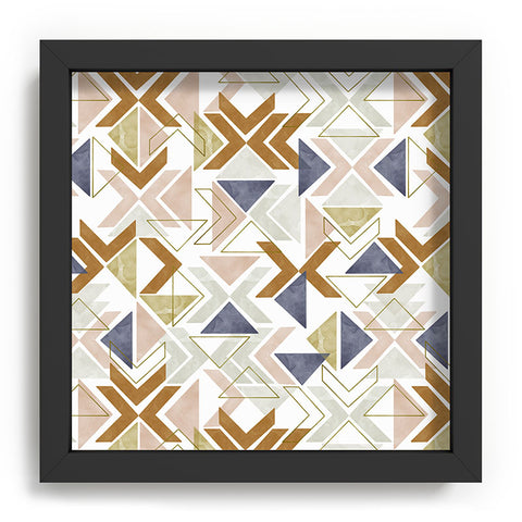 Marta Barragan Camarasa Modern geometric boho 3S Recessed Framing Square