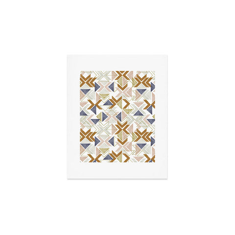 Marta Barragan Camarasa Modern geometric boho 3S Art Print