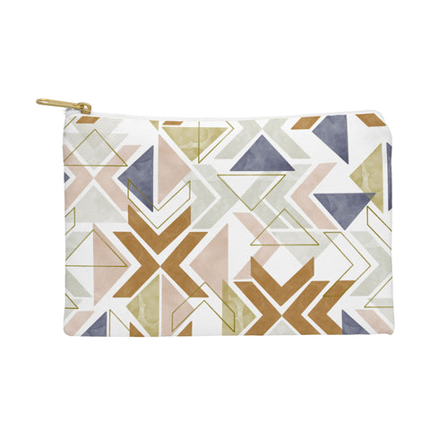 Marta Barragan Camarasa Modern geometric boho 3S Pouch