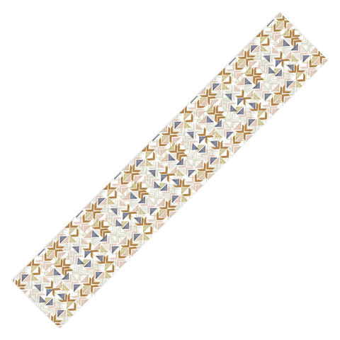 Marta Barragan Camarasa Modern geometric boho 3S Table Runner