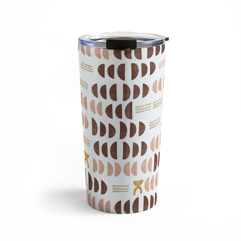 Marta Barragan Camarasa Modern geometric mosaic 10 Travel Mug