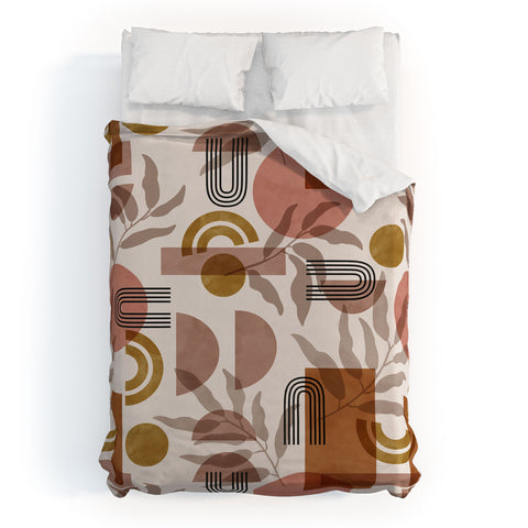 Marta Barragan Camarasa Modern geometric pattern Duvet Cover