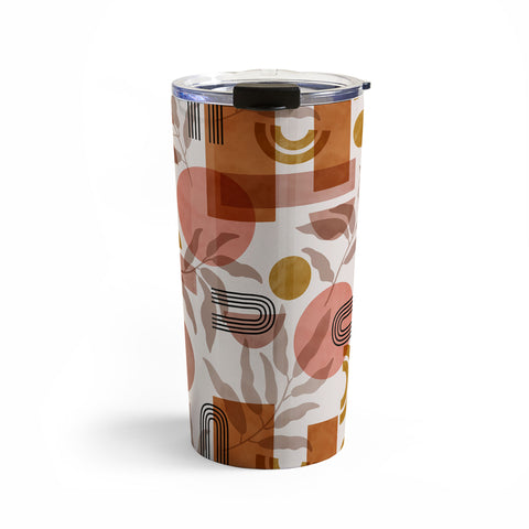 Marta Barragan Camarasa Modern geometric pattern Travel Mug