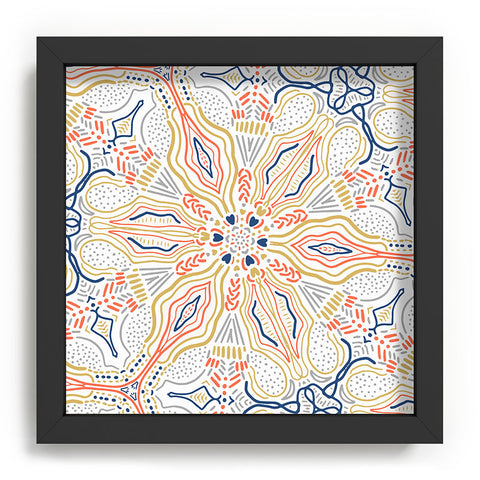 Marta Barragan Camarasa Modern mosaic mandalas Recessed Framing Square