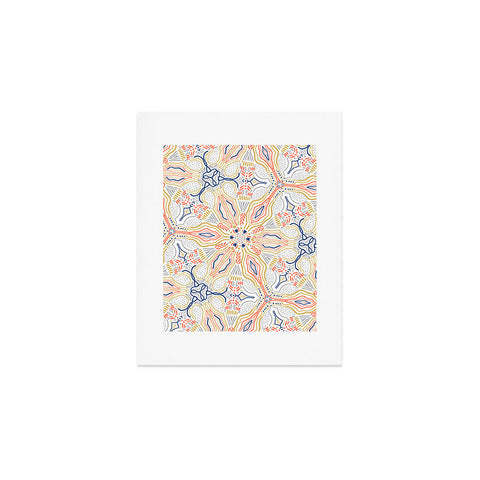 Marta Barragan Camarasa Modern mosaic mandalas Art Print