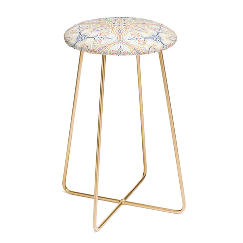 Marta Barragan Camarasa Modern mosaic mandalas Counter Stool