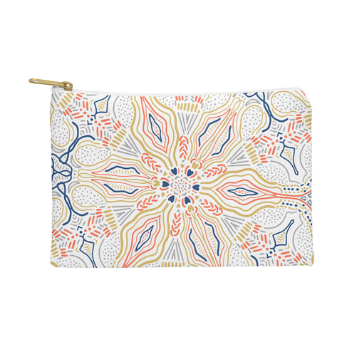 Marta Barragan Camarasa Modern mosaic mandalas Pouch