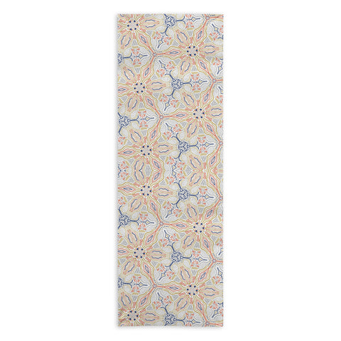 Marta Barragan Camarasa Modern mosaic mandalas Yoga Towel