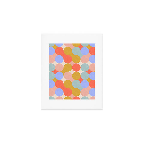 Marta Barragan Camarasa Modern mosaic retro CF2 Art Print