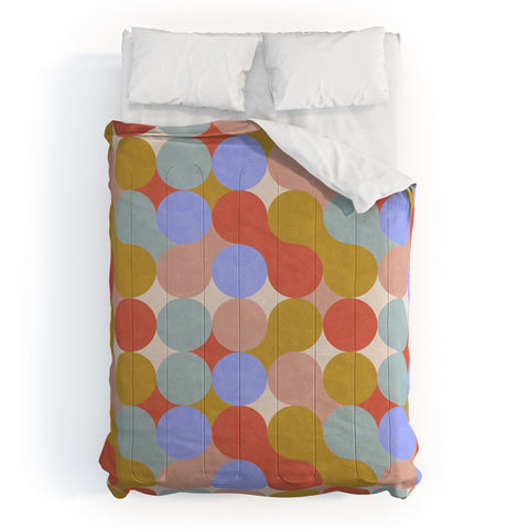 Marta Barragan Camarasa Modern mosaic retro CF2 Comforter