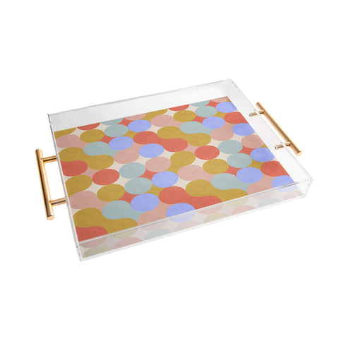 Marta Barragan Camarasa Modern mosaic retro CF2 Acrylic Tray