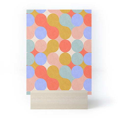 Marta Barragan Camarasa Modern mosaic retro CF2 Mini Art Print