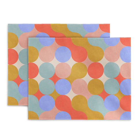 Marta Barragan Camarasa Modern mosaic retro CF2 Placemat