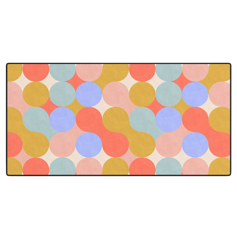 Marta Barragan Camarasa Modern mosaic retro CF2 Desk Mat