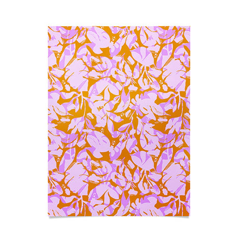 Marta Barragan Camarasa Modern nature plants SPM Poster