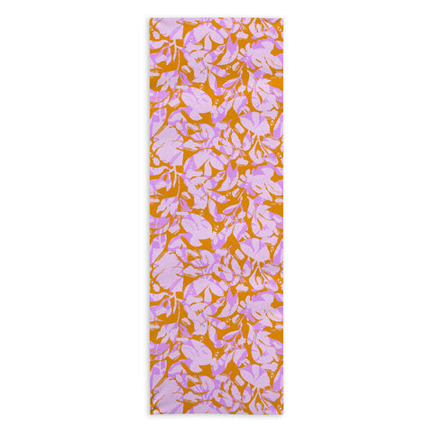 Marta Barragan Camarasa Modern nature plants SPM Yoga Towel