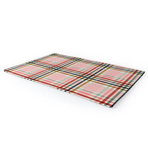Marta Barragan Camarasa Modern pastel grid Area Rug