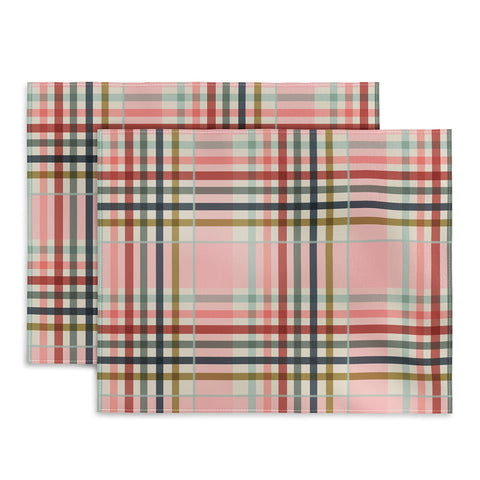 Marta Barragan Camarasa Modern pastel grid Placemat