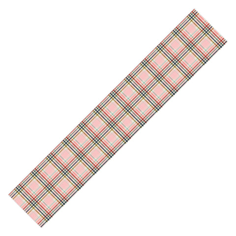 Marta Barragan Camarasa Modern pastel grid Table Runner