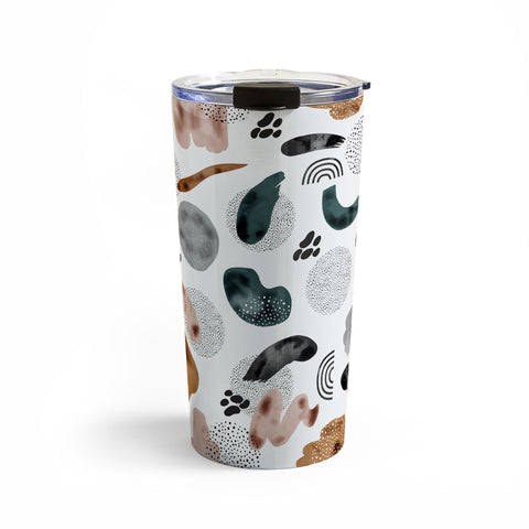 Marta Barragan Camarasa Modern shapes and points Travel Mug
