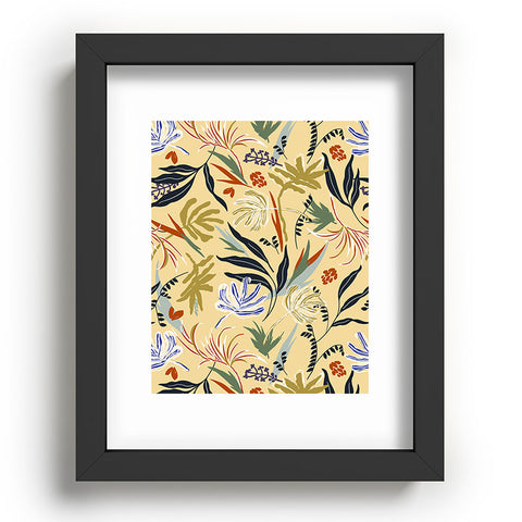 Marta Barragan Camarasa Modern tropical nature 3B Recessed Framing Rectangle