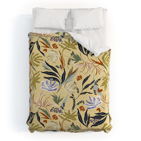 Marta Barragan Camarasa Modern tropical nature 3B Duvet Cover