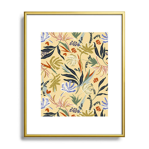 Marta Barragan Camarasa Modern tropical nature 3B Metal Framed Art Print