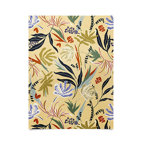 Marta Barragan Camarasa Modern tropical nature 3B Poster