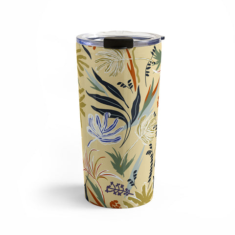 Marta Barragan Camarasa Modern tropical nature 3B Travel Mug