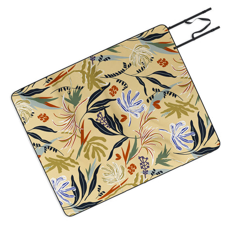 Marta Barragan Camarasa Modern tropical nature 3B Picnic Blanket