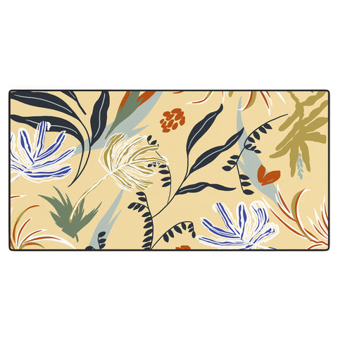 Marta Barragan Camarasa Modern tropical nature 3B Desk Mat