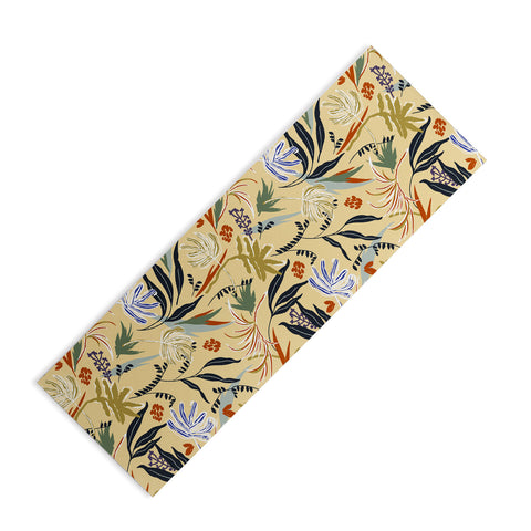 Marta Barragan Camarasa Modern tropical nature 3B Yoga Mat
