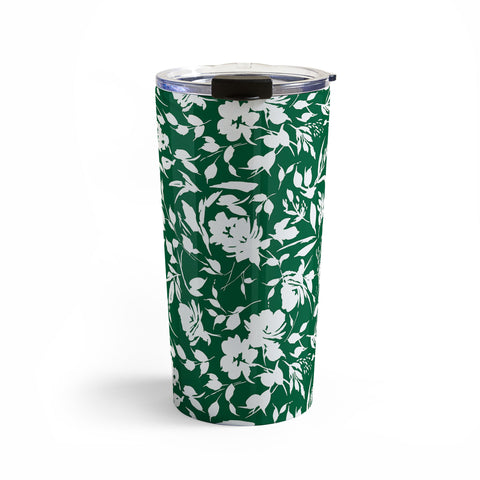 Marta Barragan Camarasa Monochrome wild garden Travel Mug