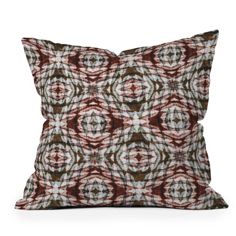 Marta Barragan Camarasa Mosaic bohemian style 23 Throw Pillow
