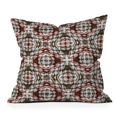 Marta Barragan Camarasa Mosaic bohemian style 23 Outdoor Throw Pillow