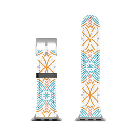 Marta Barragan Camarasa Mosaic boho desert colors D Apple Watch Band