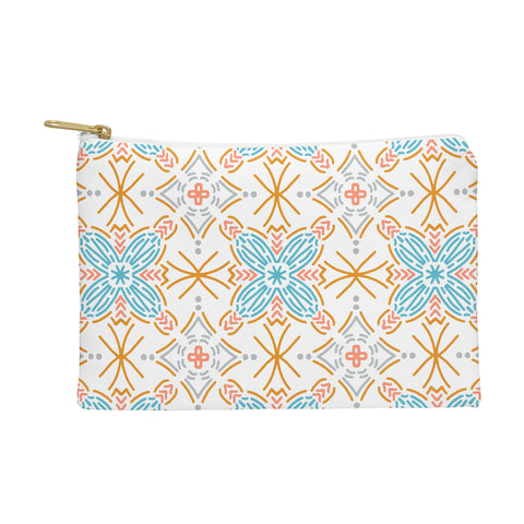 Marta Barragan Camarasa Mosaic boho desert colors D Pouch