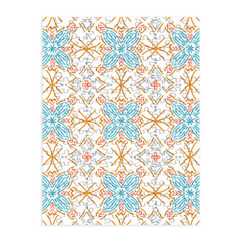 Marta Barragan Camarasa Mosaic boho desert colors D Puzzle