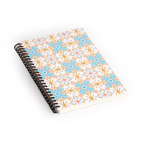 Marta Barragan Camarasa Mosaic boho desert colors D Spiral Notebook