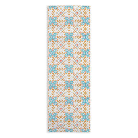 Marta Barragan Camarasa Mosaic boho desert colors D Yoga Towel
